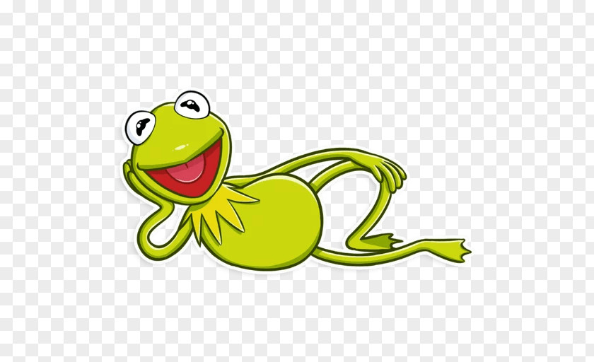 Frog Kermit The Clip Art Sticker Telegram PNG