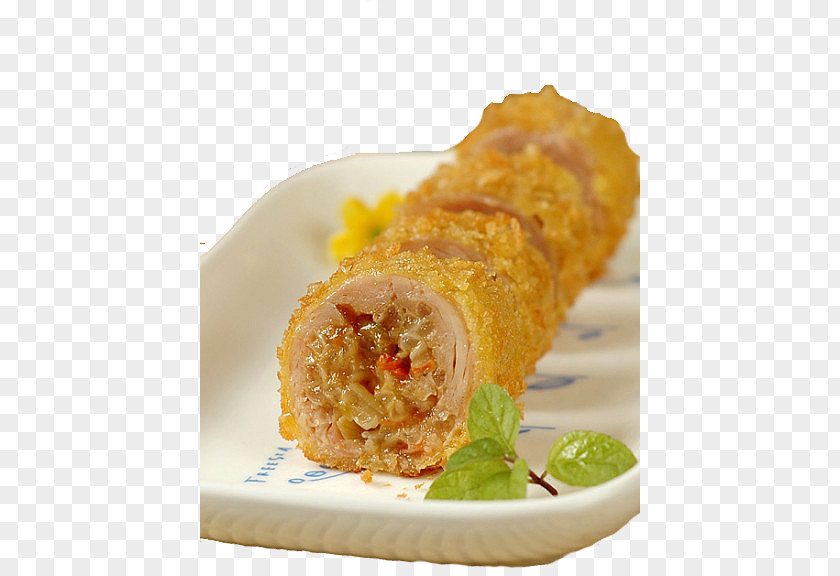 Gold Chicken Roll Meat Nugget Pacific Saury PNG