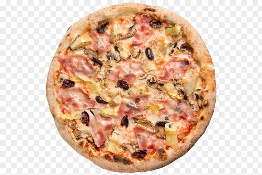 Pizza Ingredient Delivery Ham Restaurant PNG