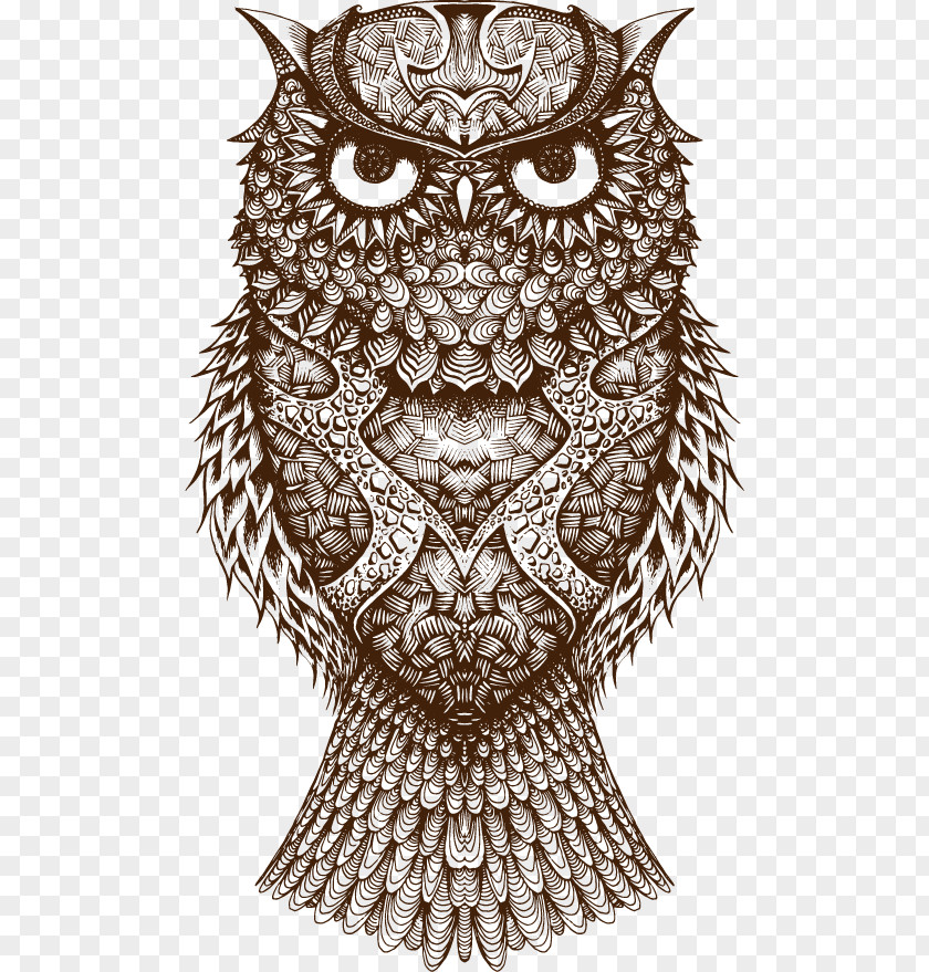 Vector Owl Beer T-shirt Drawing Birrificio Otus PNG