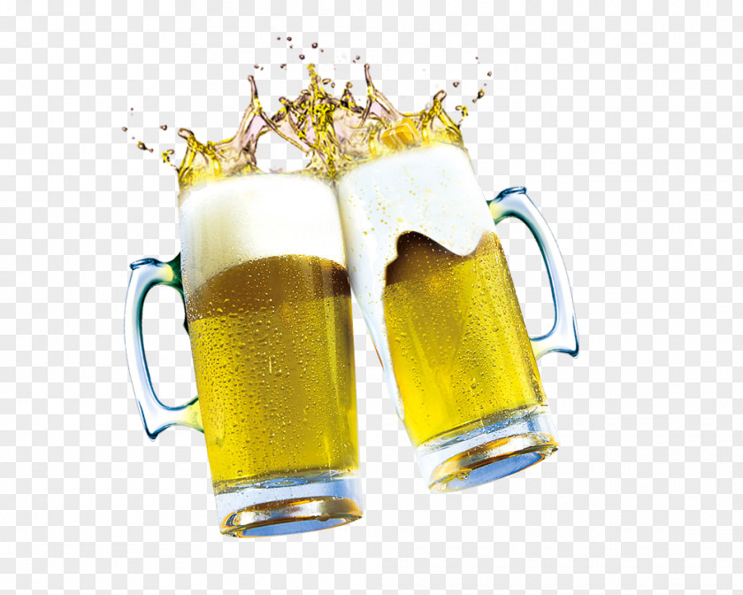 Free Beer Splash Pull Material Icon PNG