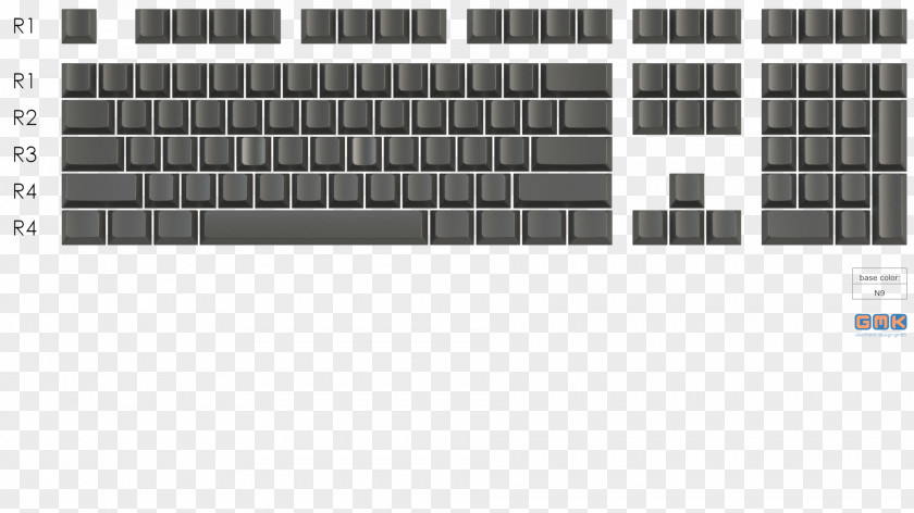 Keycap Computer Keyboard Color Cherry Numeric Keypads PNG