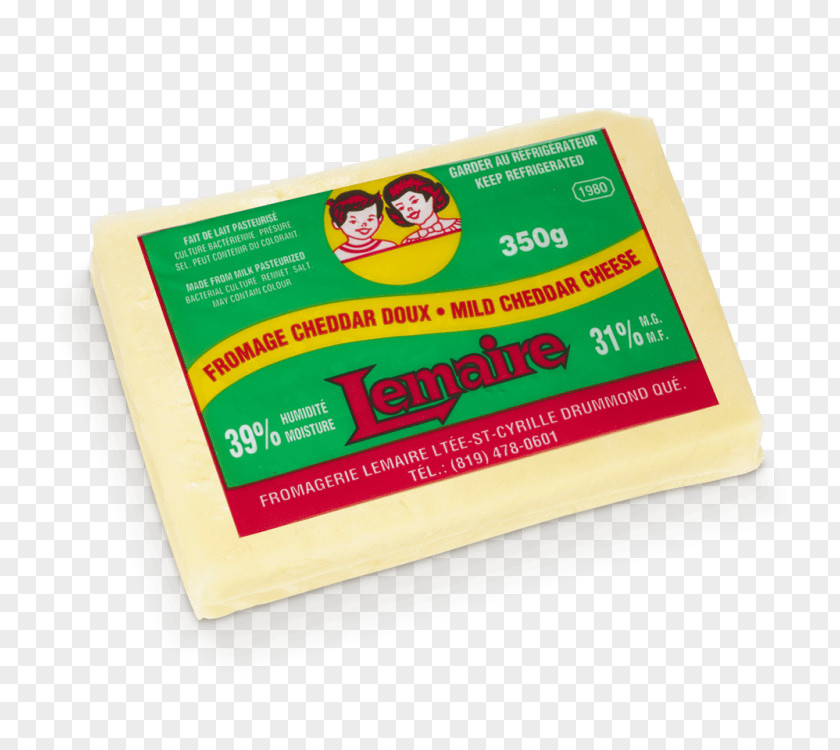 Lemairekanal Processed Cheese Product Cheddar PNG