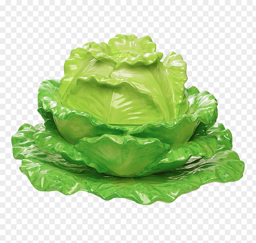 Plate Romaine Lettuce Tureen Mottahedeh & Company PNG