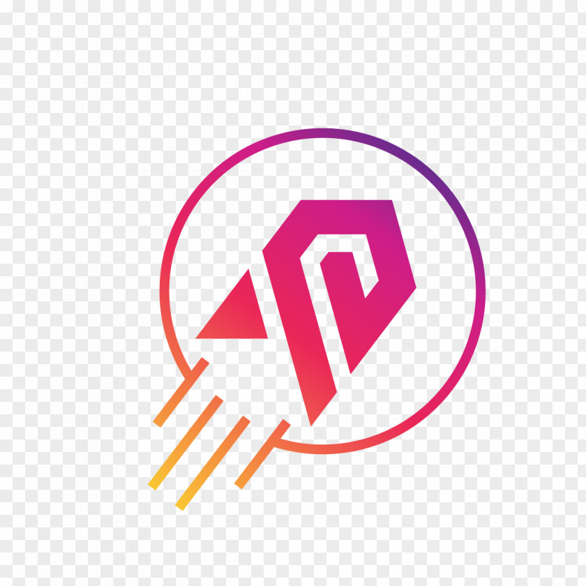 Rocket Logo Paper PNG
