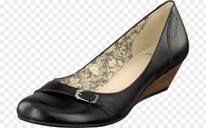 Sad Poppy Shoe Walking Pump Black M PNG