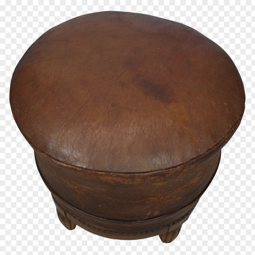Stool Table Cattle Furniture Foot Rests Leather PNG