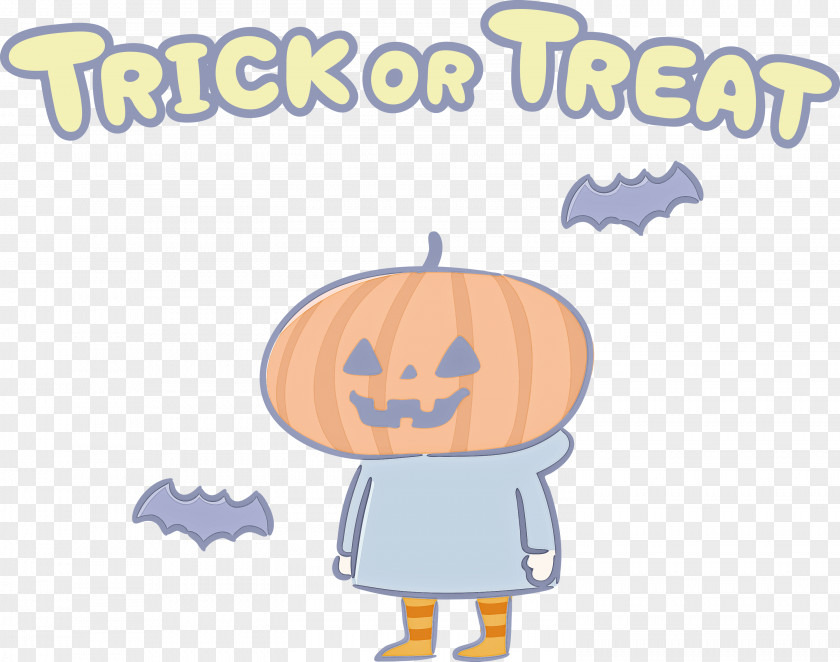 TRICK OR TREAT Happy Halloween PNG