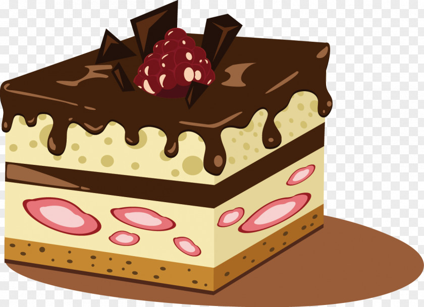 Cake Chocolate Cupcake Macaroon Dessert PNG