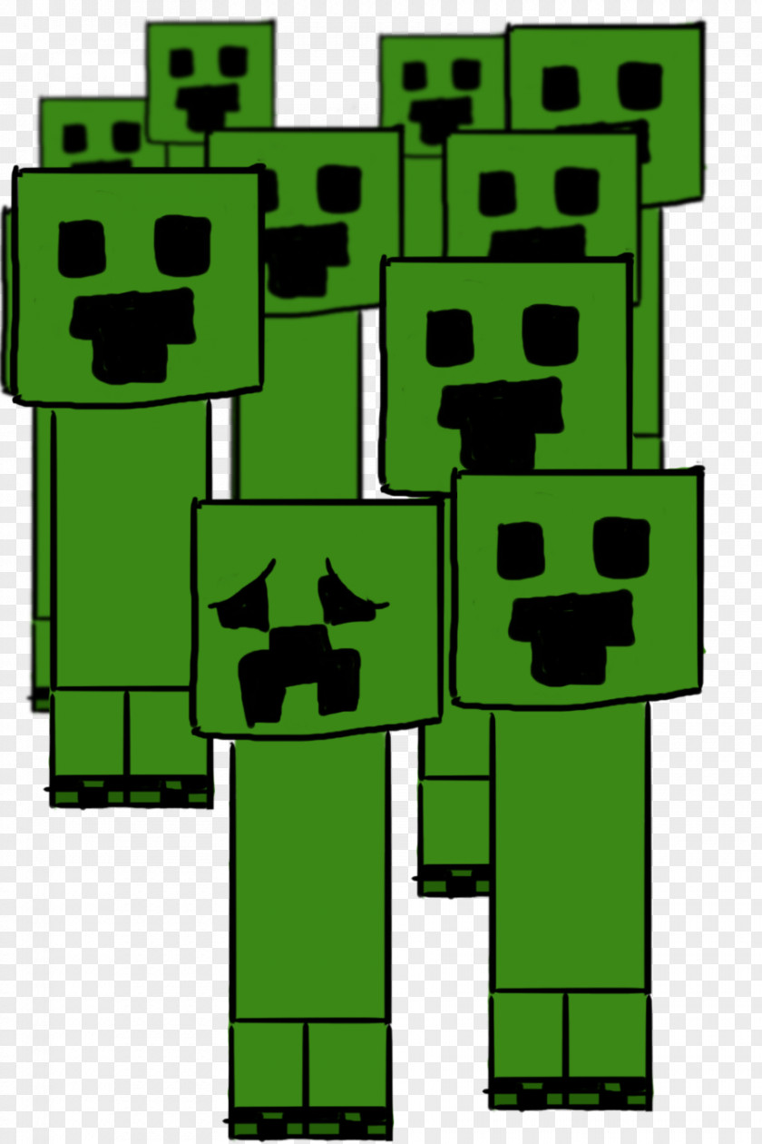 Creeper Minecraft Desktop Wallpaper Sadness PNG