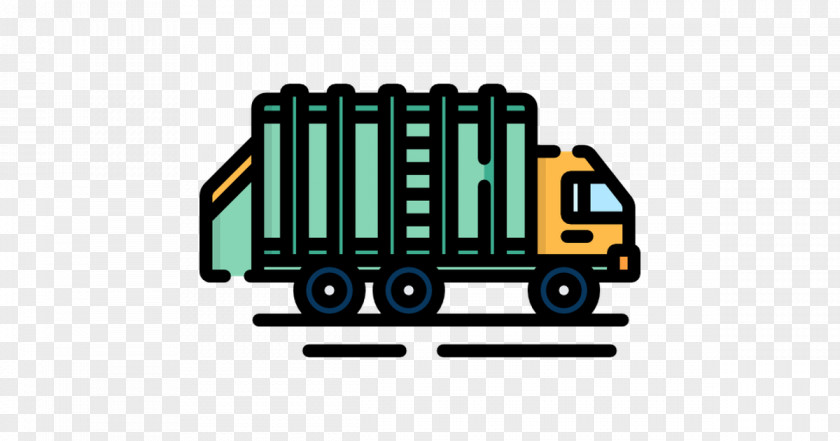 Garbage Truck Waste Logo PNG