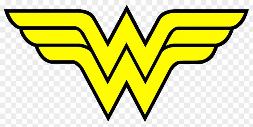Superman Symbol Outline Diana Prince Logo Female DC Comics Superhero PNG
