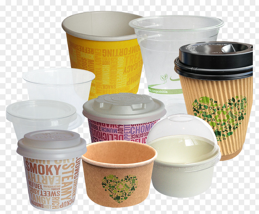 Cup Take-out Plastic Lid Bowl Food Packaging PNG