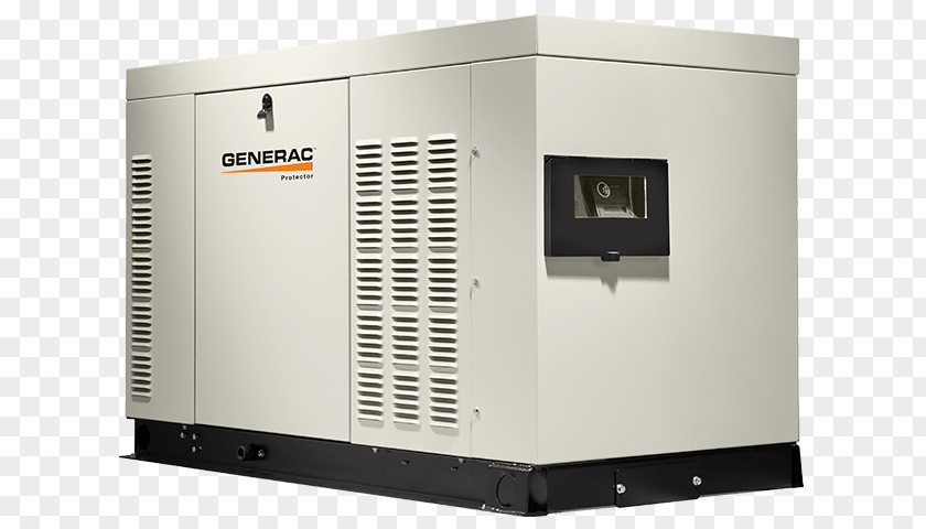 Electric Power System Generac Systems Standby Generator Protector 25 KW RG02515ANAX PNG