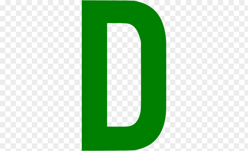Letter D Logo Brand Green Pattern PNG