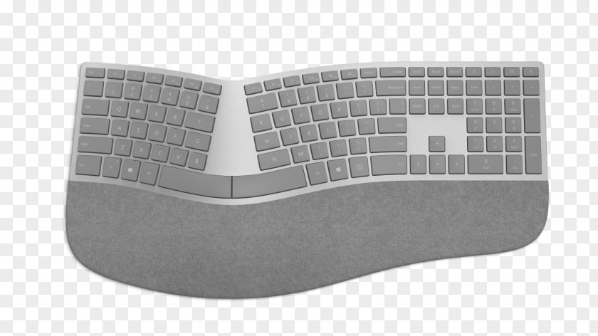 Microsoft Computer Keyboard Surface Ergonomic PNG
