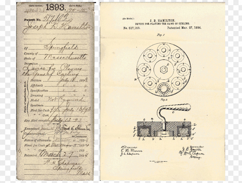 Patent Document Calligraphy PNG