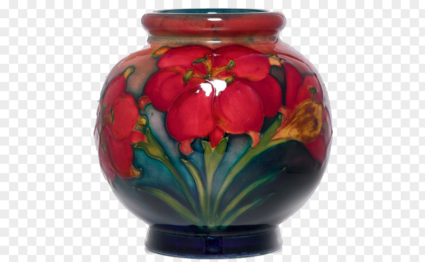 Vase Walter Moorcroft: Memories Of Life And Living Pottery Ceramic PNG
