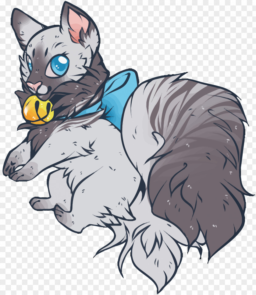 Vector Cute Cat Whiskers Dog Illustration PNG