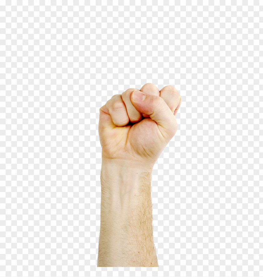 3D Gesture Thumb Fist PNG