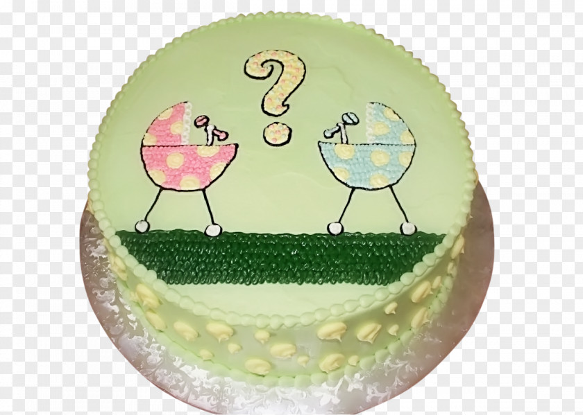 Baby Gender Torte Birthday Cake Cupcake Sugar Decorating PNG