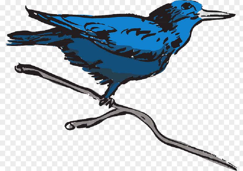 Blue Bird Clip Art PNG