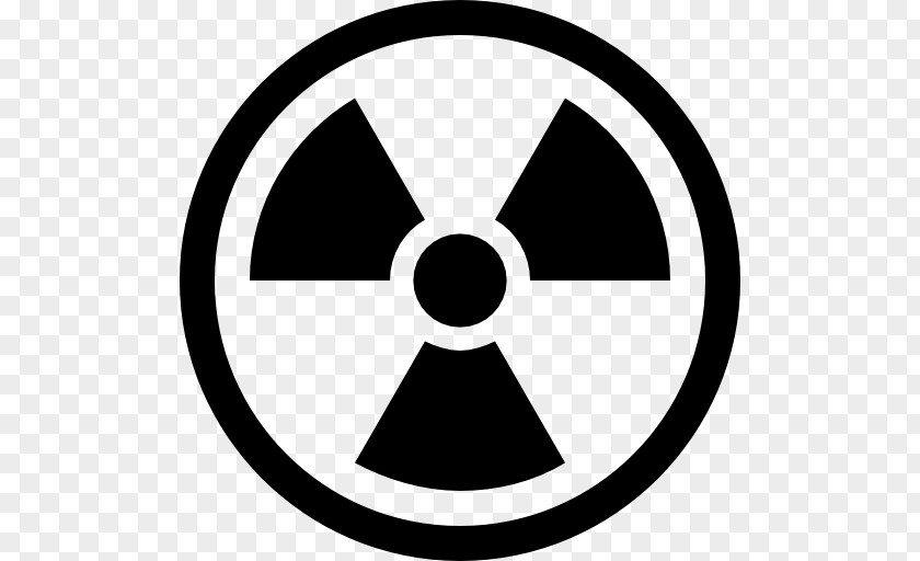 Danger Symbol Radioactive Decay Radiation Nuclear Power Hazard PNG