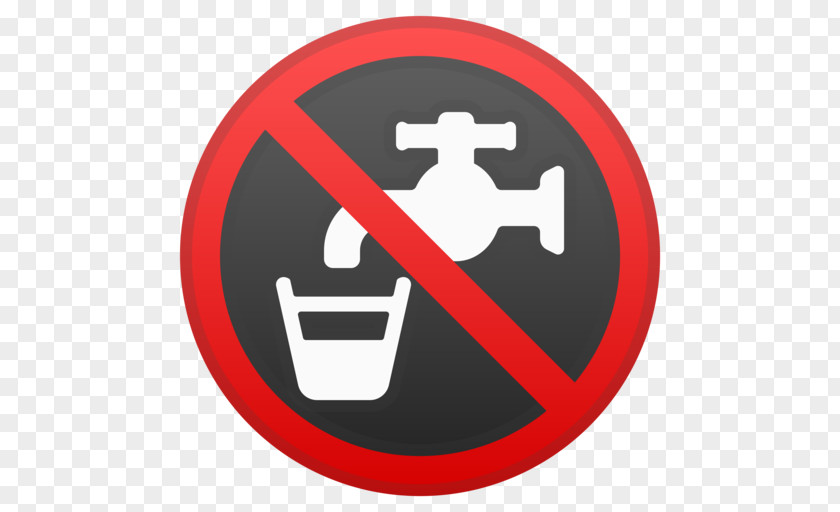 Symbol Drinking Water Sign Emoji PNG
