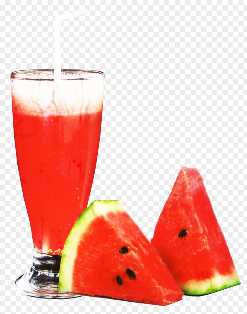 Aguas Frescas Cocktail Garnish Watermelon Cartoon PNG