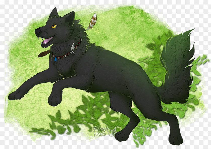 Black Wolf Dog Canidae Carnivora Animal Werewolf PNG