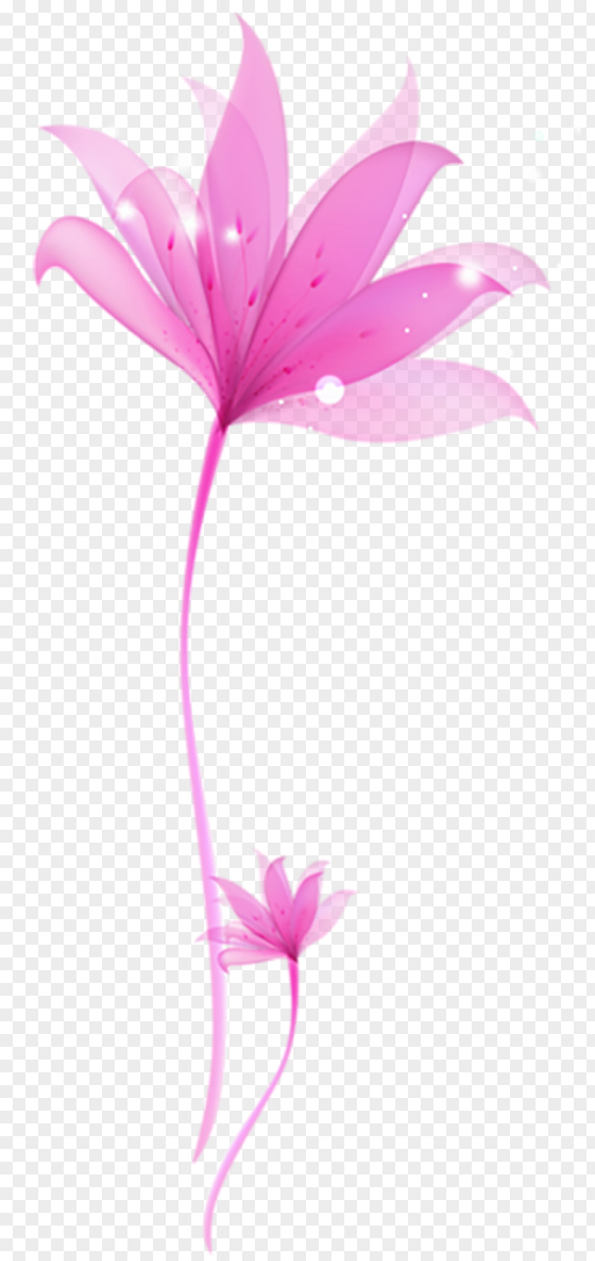 Flower Blue Purple Clip Art PNG