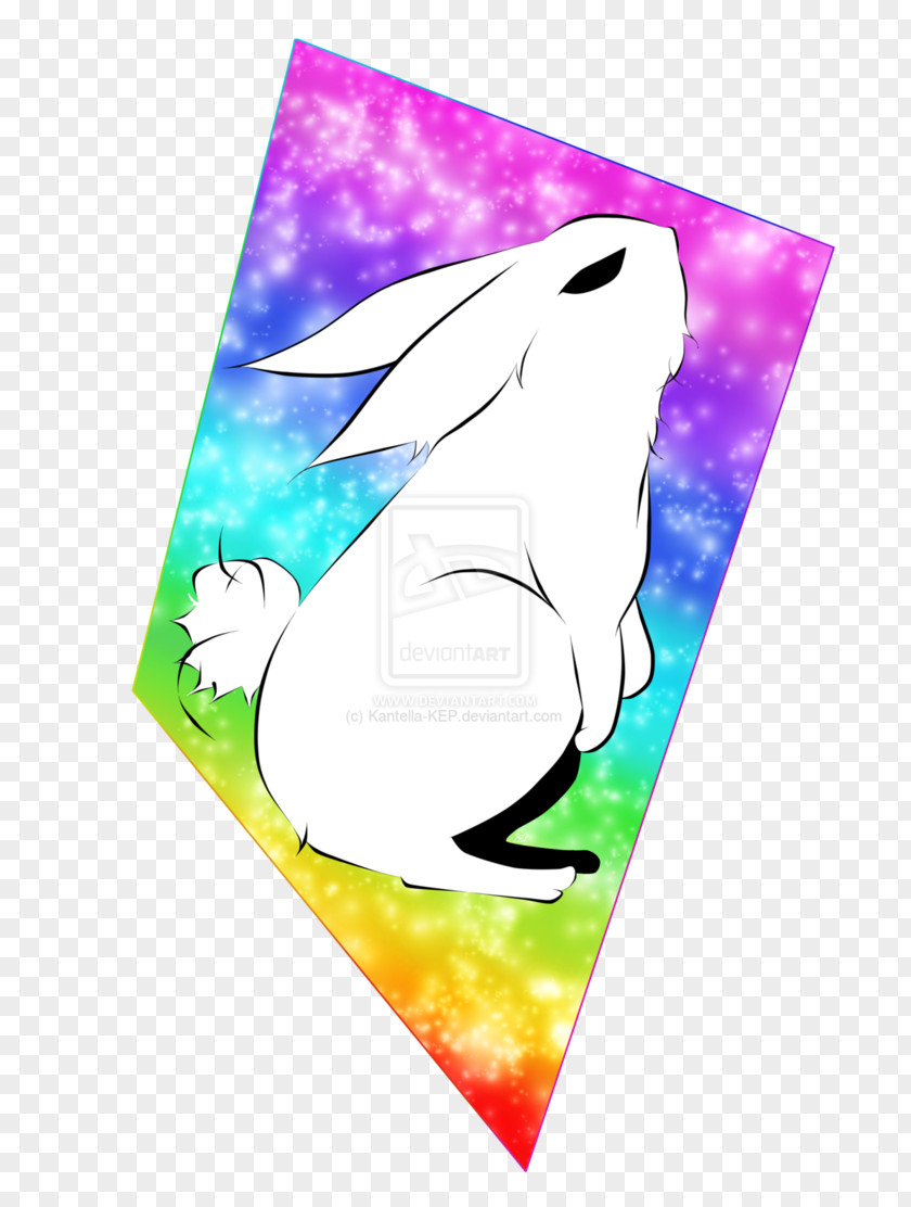Rabbit In The Sky Cartoon Character Fiction Font PNG