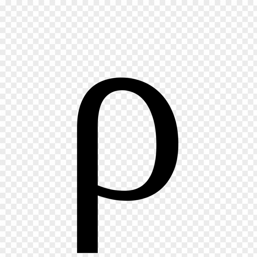 Symbol Rho Greek Alphabet Letter Case Gamma PNG