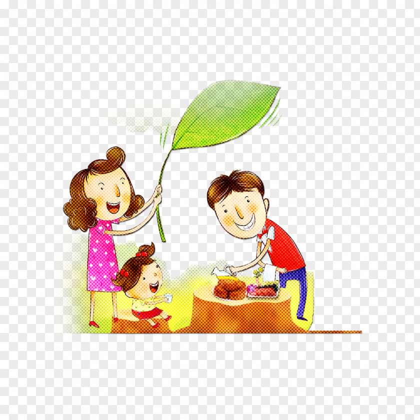 Cartoon Toy Play Plant Child PNG