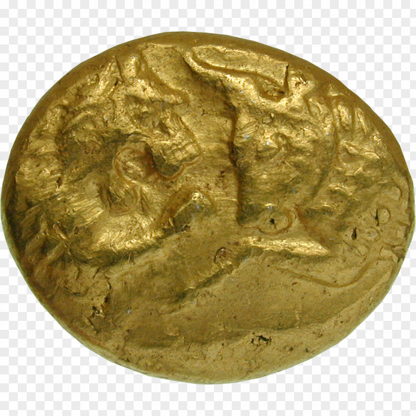 Coin Lydia United Provinces Of The Rio De La Plata Argentina Gold PNG