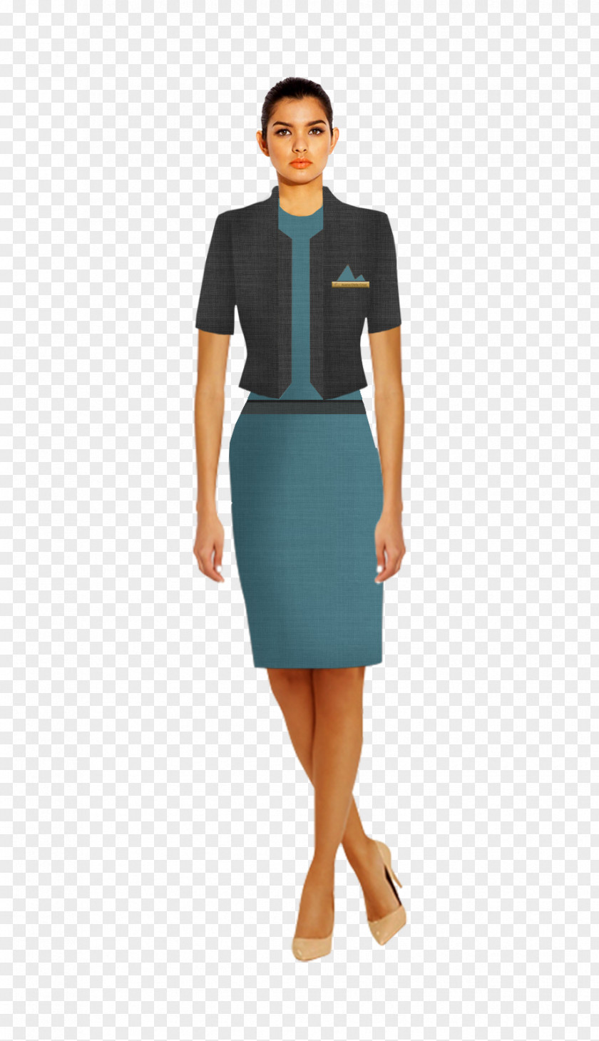 Dress Guest Relations Receptionist Uniform Clothing PNG