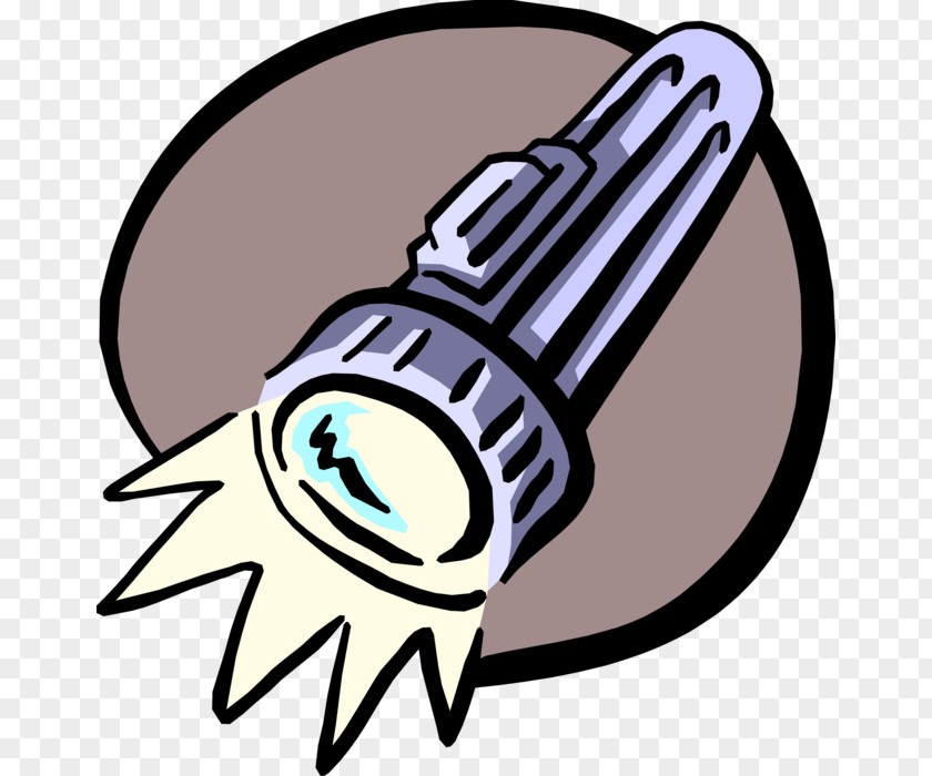 Flashlight Clip Art Vector Graphics Image Illustration PNG