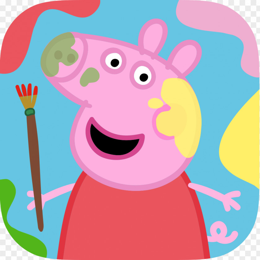 PEPPA PIG Peppa Pig: Paintbox Holiday Android Drawing Download PNG