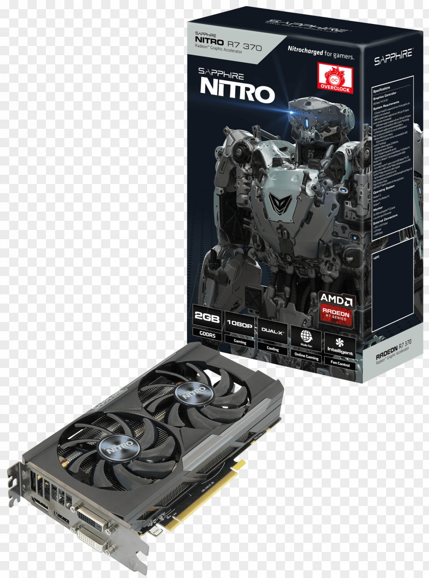 Proportional Myoelectric Control Graphics Cards & Video Adapters Sapphire Technology AMD Radeon R7 370 GDDR5 SDRAM PNG