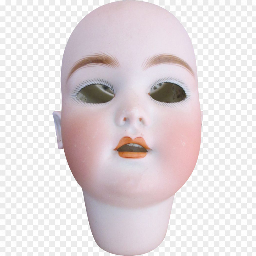 Doll Face Cheek Chin Eyebrow Forehead PNG