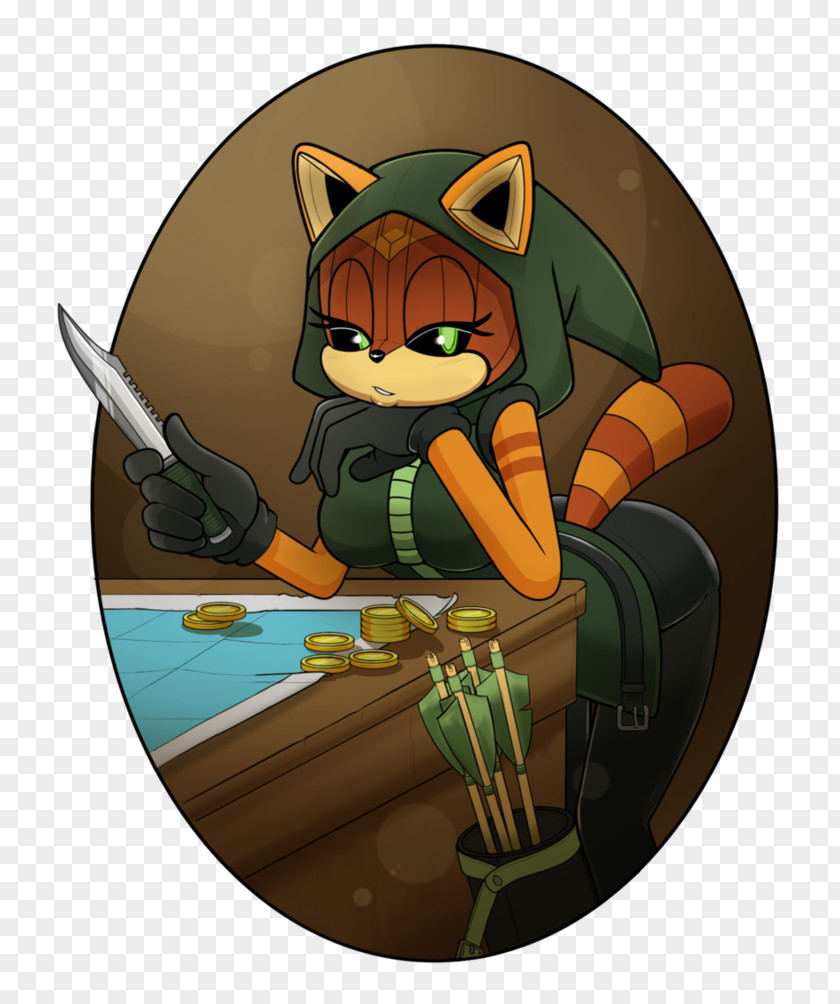 Female Thief Phishing Carnivora Cartoon Character Fiction PNG