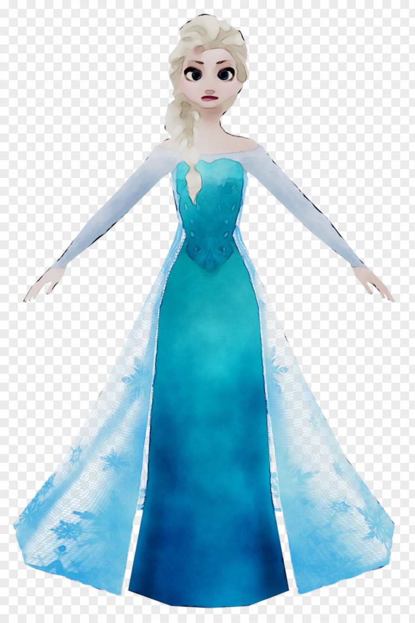 Gown Costume Design Turquoise PNG