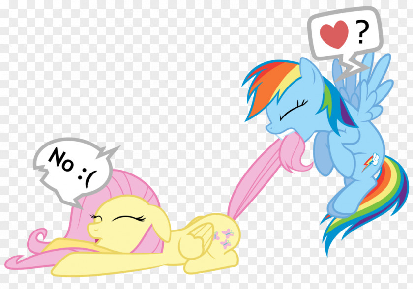 Shy Kiss Rainbow Dash Fluttershy Pinkie Pie Applejack Pony PNG