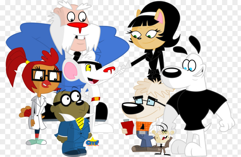 Tuff Puppy Kitty Katswell Professor Squawkencluck Cartoon Television Show Fan Art PNG