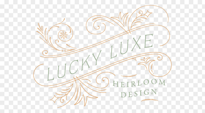 Logo Luxe Brand Line Font PNG