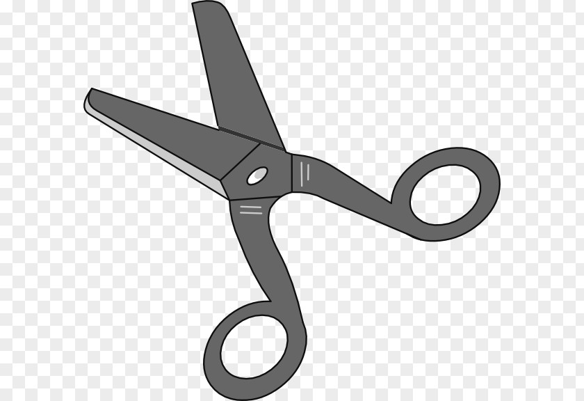 Scissor Cutting Hair Clip Art PNG