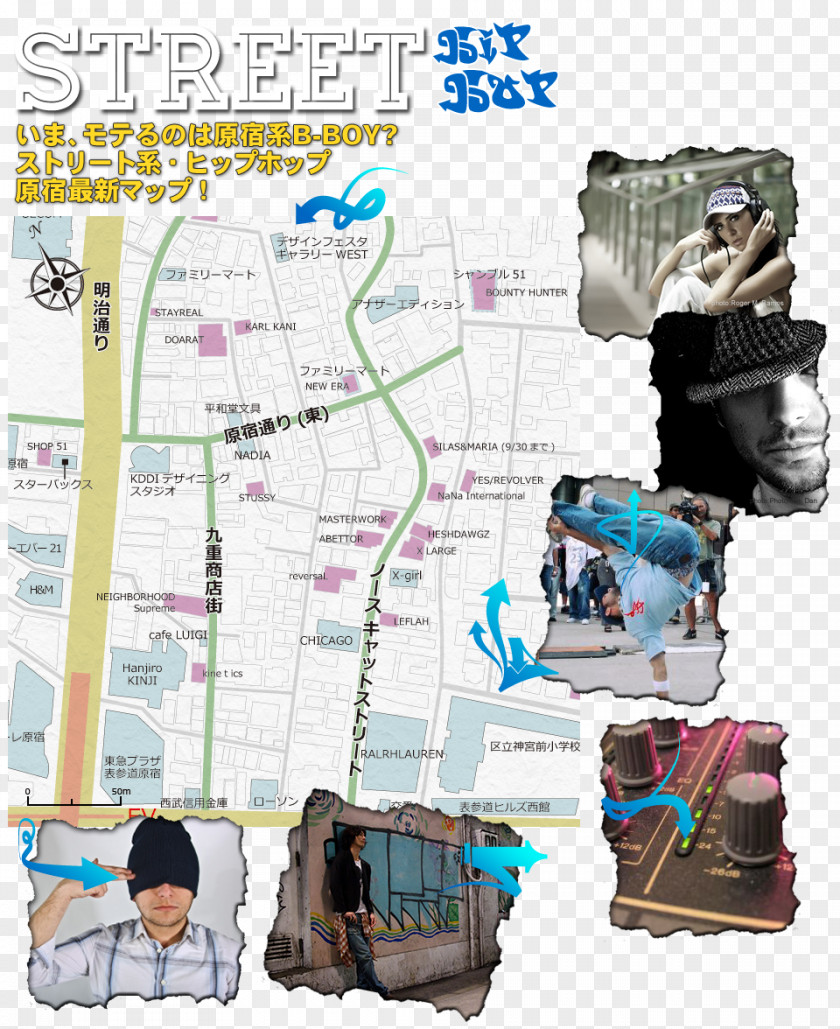 Street Fashion Takeshita Hip Hop PNG