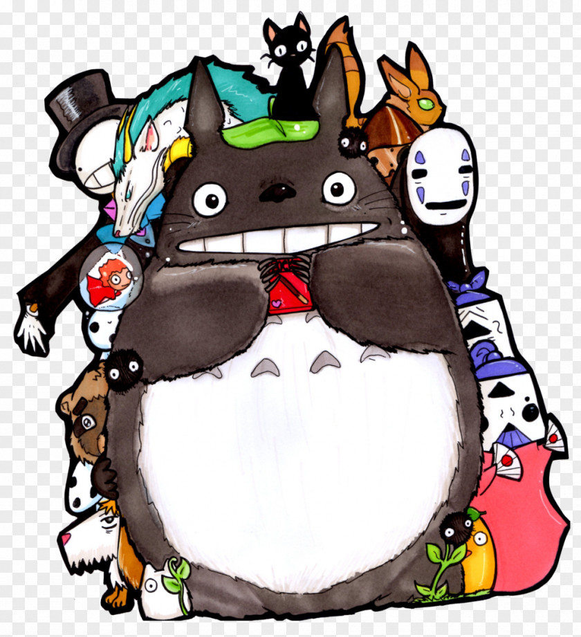Totoro T-shirt Sleeve Top Clothing PNG