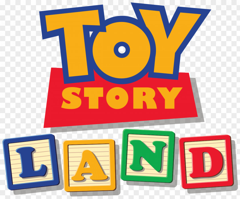 Toy Story Logo Land Disney's Hollywood Studios Walt Disney Park Sheriff Woody Springs PNG
