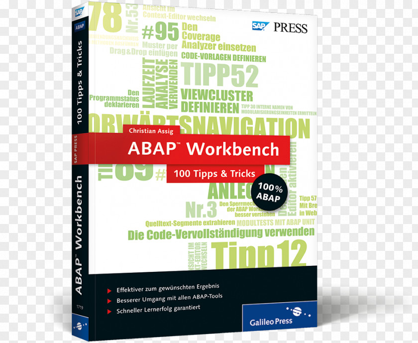 100 Tipps & Tricks Web Dynpro ABAP100 Das ABAP-Kochbuch: Erfolgsrezepte Für Entwickler SAP NetWeaverPrinting Press ABAP Workbench PNG